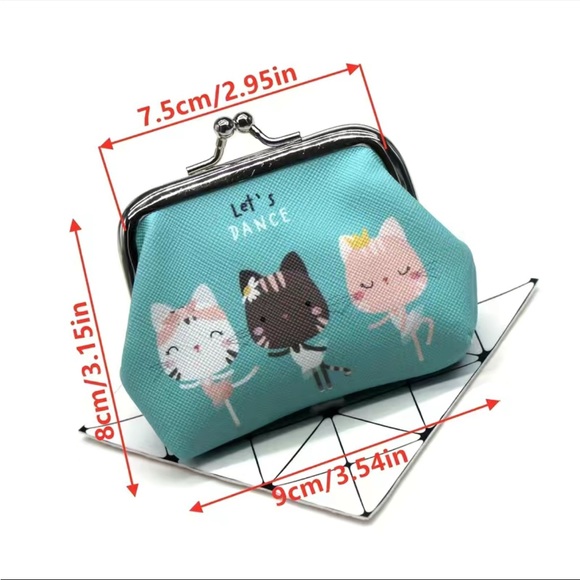 Kawaii clutch coin purse - Picture 2 of 5